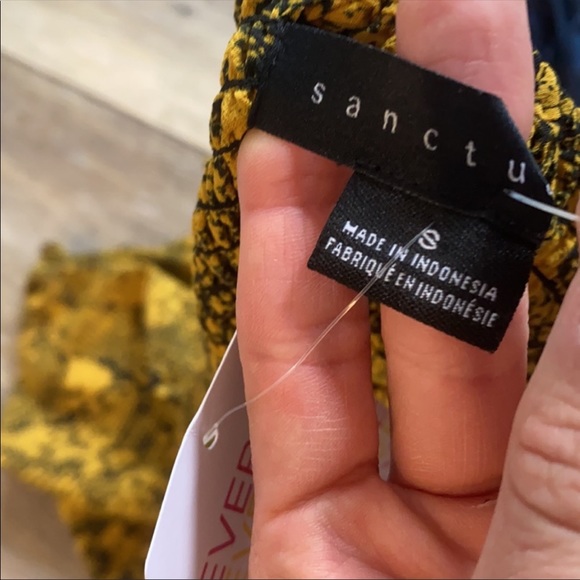 New Evereve sanctuary gold and black snakeskin midi sundress - Picture 12 of 14